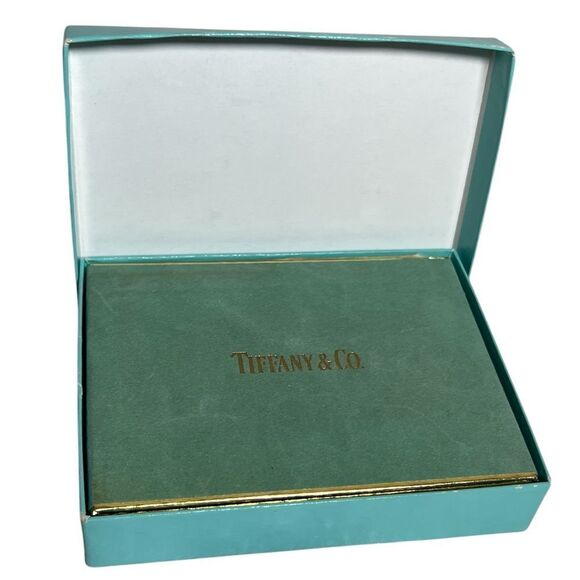 TIFFANY & CO VINTAGE SEALED PLAYING CARDS - Picture 1 of 9